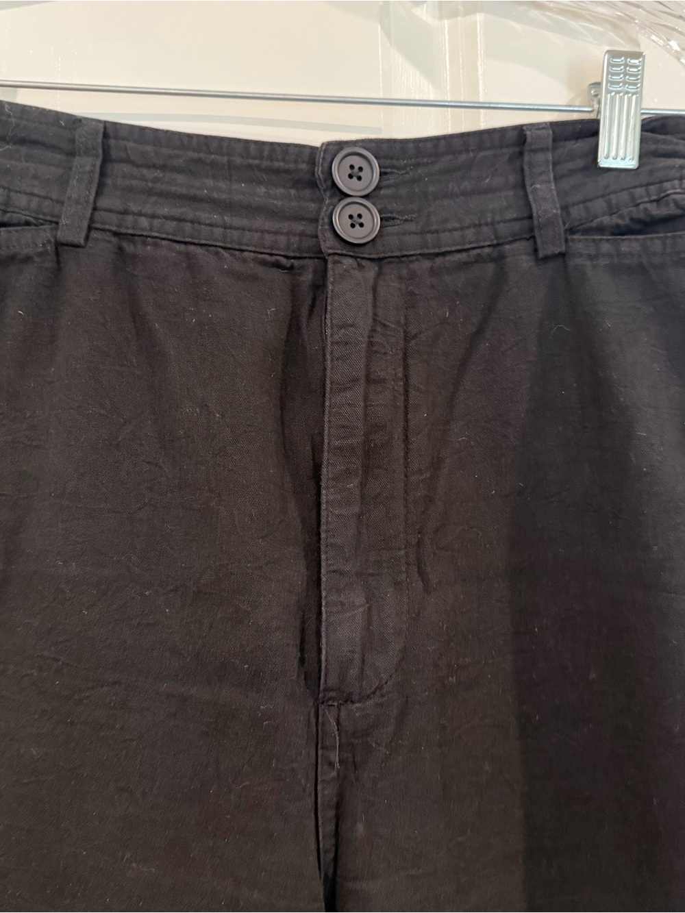 Women’s Apiece Apart Black wide leg black trousers